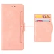 Чехол-книжка с кармашками Deexe Wallet Stand для Motorola Moto G85 - Pink - изображение 6