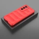 Силиконовый (TPU) чехол Deexe Terra Case для OPPO Reno 12 - Red - изображение 3