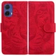 Чохол-книжка Deexe Tiger для Motorola Moto G85 - Red - зображення 1