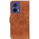 Чохол-книжка з застібкою KHAZNEH Retro Wallet для Motorola Moto G85 - Brown - зображення 5