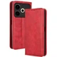 Чохол-книжка Deexe Retro Style для TECNO Pova 6 Neo - Red - зображення 1