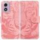 Чохол-книжка Deexe Tiger для Motorola Moto E14 / G04s - Pink - зображення 1