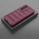 Силиконовый (TPU) чехол Deexe Terra Case для OPPO Reno 12 - Wine Red - изображение 3