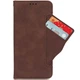 Чохол-книжка з кишеньками Deexe Wallet Stand для Motorola Moto G85 - Brown - зображення 2