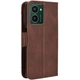 Чехол-книжка с кармашками Deexe Wallet Stand для HMD Pulse / Pulse Pro / Pulse Plus - Brown - изображение 7