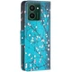 Чехол с рисунком Deexe Color Wallet для HMD Pulse / Pulse Plus - Plum Blossom - изображение 4
