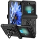 Захисний чохол Deexe Armor Case (FF) для Samsung Galaxy Flip 6 / Flip 7 FE - Black - зображення 1