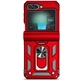 Защитный чехол Deexe Armor Case (FF) для Samsung Galaxy Flip 6 / Flip 7 FE - Red - изображение 2