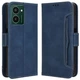 Чехол-книжка с кармашками Deexe Wallet Stand для HMD Pulse / Pulse Pro / Pulse Plus - Blue - изображение 1