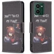 Чехол с рисунком Deexe Color Wallet для HMD Pulse / Pulse Plus - Bear - изображение 1