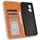 Чехол-книжка Deexe Retro Style для Motorola Moto G85 - Brown - изображение 4