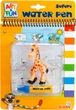 Набор для творчества SIMBA TOYS Книжка-раскраска Сафари с водяной ручкой (6334635) (4006592088668) - изображение 1