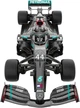 Радіокерована машина Mercedes-AMG F1 W11 EQ Performance (Rastar) Масштаб 1:12 - зображення 5