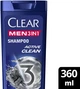 Шампунь и гель для душа Clear 3 в 1 для мужчин Очищение с активированным углем 360 мл (8720181242007) - изображение 3