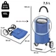 Сумка-візок ShoppingCruiser Foldable Blue (650061) - зображення 3