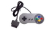 Набір Консоль Nintendo SNES FAT Europe Light Grey Без Геймпада Б/У + Геймпад Дротовий Grey 2.2m 2 шт - зображення 5