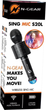 Mikrofon karaoke N-Gear Bluetooth z głośnikiem i reflektorem SINGMIC S20L (8719327187555) - obraz 7