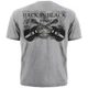 Меланж футболка AC/DC "Back In Black", Розмір XXL - зображення 2