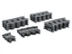 Детский конструктор LEGO City Рельсы 20 шт. деталей (60205) - изображение 2