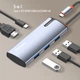 USB-хаб ColorWay USB-C - 3xUSB-A 3.0 HDMI 4K USB-C PD 100W Dark Grey (CW-HUB01) - изображение 10