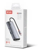 USB-хаб ColorWay USB-C - 3xUSB-A 3.0 HDMI 4K RJ-45 USB-C PD 100W Dark Grey (CW-HUB02) - изображение 9