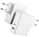 Зарядний пристрій Baseus GaN5 Pro Fast Charger C+U на 100W (CCGP090202) White - зображення 2