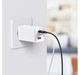 Сетевое зарядное устройство Baseus GaN5 Pro Fast Charger 2C+U 65W White w/Type-C to Type-C (CCGP120202) - изображение 4