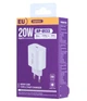 Зарядний пристрій Remax RP-U133 Kiddy Series 1TypeC 20 W White - зображення 2