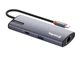 USB-хаб ColorWay USB-C - 3xUSB-A 3.0 USB-A 2.0 RJ-45 USB-C PD 100W Dark Grey (CW-HUB03) - изображение 2