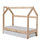 Ліжко Domek Pinio 77x141x166 (LOZ_DOMEK_160x70) 093483 - изображение 5