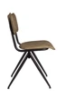 Зелений стілець з екошкіри Willow Dutchbone 39.5x82.5x54.5 (1100404) 090709 - зображення 3