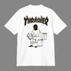 Футболка унісекс Thrasher з малюнком туалету розмір L білого кольору - зображення 3