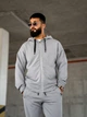 Мужской спортивный костюм демисезонный на молнии свободного кроя Teamv Oversize ZIP L - изображение 7