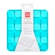 Коврик для поиска корма WAUDOG Silicone для кошек и собак, 20,5х20,5х17 см, голубой - изображение 1