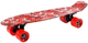 Deskorolka SMJ Sport UT-2206 Red Jungle Czerwona (5900741928913) - obraz 1