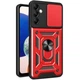 Удароміцний чохол Camshield Serge Ring for Magnet Samsung Galaxy M52 Червоний Без бренду - зображення 3