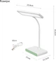 Настольная лампа с аккумулятором Weidasi WD-6047 5W 233lm USB 5V white - изображение 2