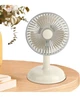 Вентилятор Simple desktop fan KD197 настільний портативний з роботою від USB Блідо-жовтий (кремовий) - зображення 5
