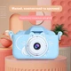 Дитячий цифровий фотоапарат UFT Smart kids Kitty Pink HD 1080x720 (30FPS) камера з протиударним чохлом. - зображення 3