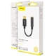 Переходник Baseus L54 Type-C to 3.5mm (CATL54) Серый - изображение 5