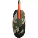 Акустична система портативна JBL серії Clip 5 Camuflage (JBLCLIP5SQUAD), односмугова, 7 Вт, 1400 мАг, 12 годин автономної роботи, 100 Гц - 20 кГц, Bluetooth 5.3, Type-C, механічне керування, IP67, мобільний додаток, камуфляж - зображення 4