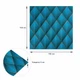 Самоклеюча панель 3D Sticker Wall стінова 700х700х4мм Ромб синій SW-00001985 - зображення 3