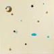 3D панель стінова самоклеюча Sticker Wall 700*700*4mm зірки та місяці на бежевому фоні D (3DPanda-1971) - изображение 1