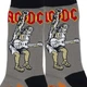 Шкарпетки довгі AC/DC Angus Young (сірі) р.36-45 (th) - изображение 2