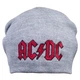 Шапка з вишивкою AC/DC (logo), сіра - изображение 1