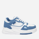 Sneakersy damskie Big Star NN274670 36 Biało-błękitne (5900714741631) - obraz 1