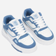 Sneakersy damskie Big Star NN274670 40 Biało-błękitne (5900714741679) - obraz 2