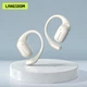 Беспроводные спортивные bluetooth наушники Langsdom TS17 Open-Ear с микрофоном Biege - изображение 2