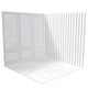 Виниловый угловой фотофон 120x120см, Frontlit 450 г/м2 №58352 - изображение 1