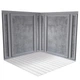 Виниловый угловой фотофон 120x120см, Frontlit 450 г/м2 №58383 - изображение 2